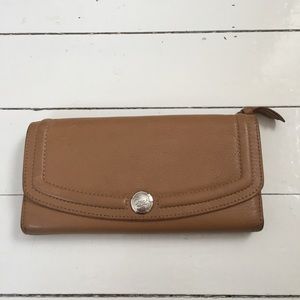 Coach Continental Trifold Clutch Long Wallet